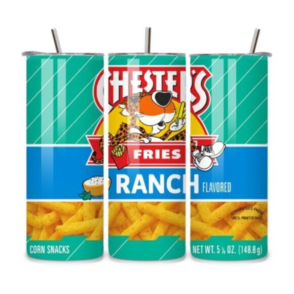 Chesters Ranch Fries 20oz Stainless Steel Tumbler